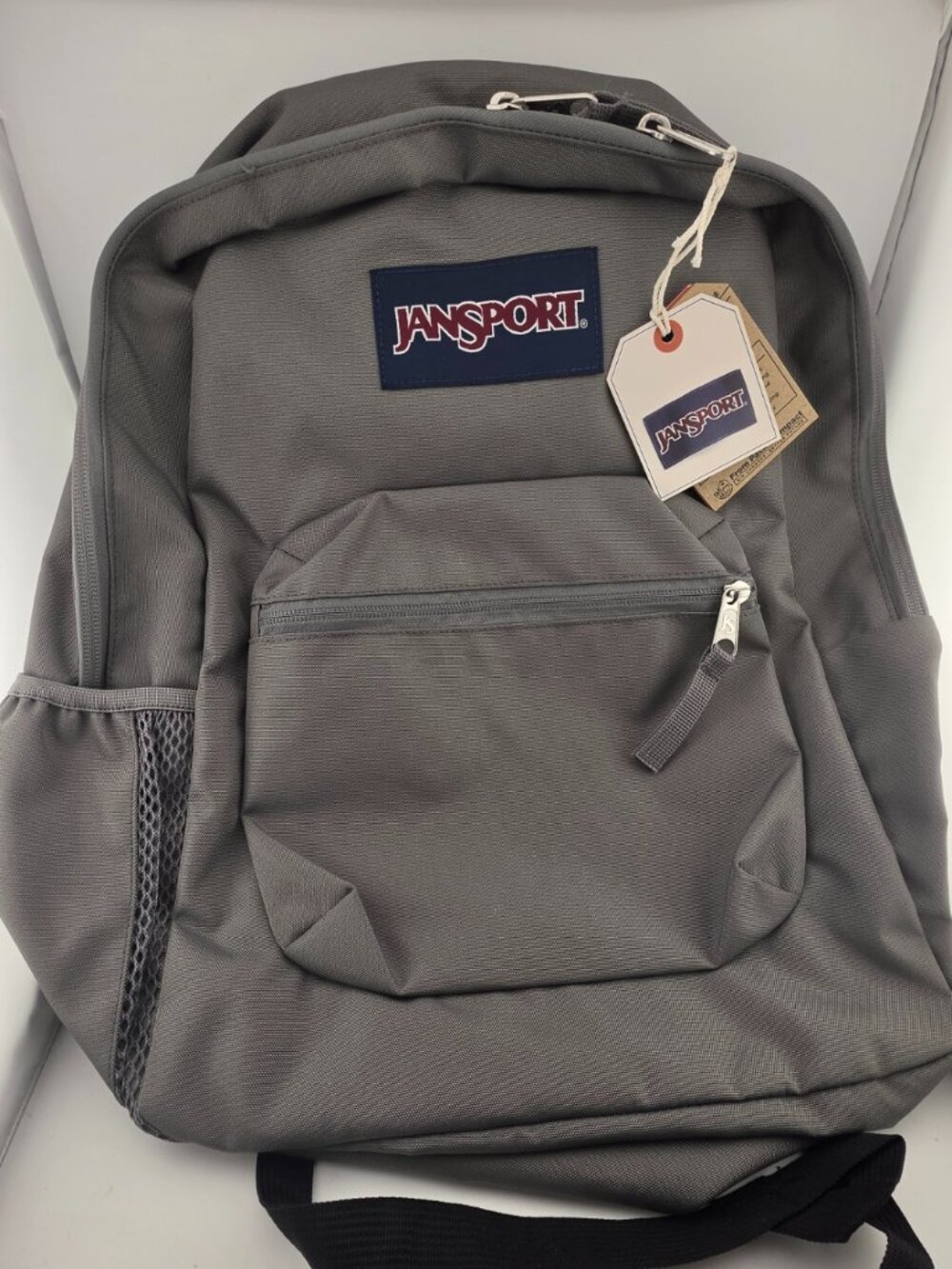 Brand New Jansport Crosstown Graphite Grey Bookbag